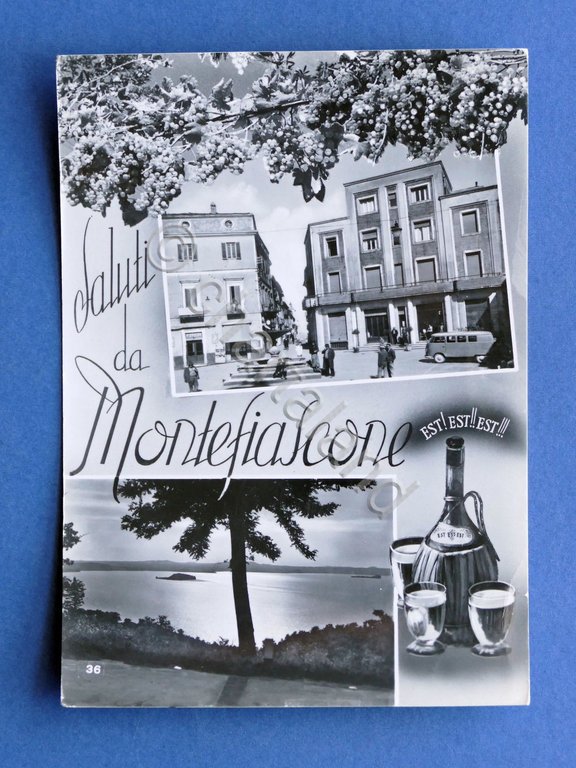 Cartolina Montefiascon - Varie vedute - 1958 | Immagine Gallery 3