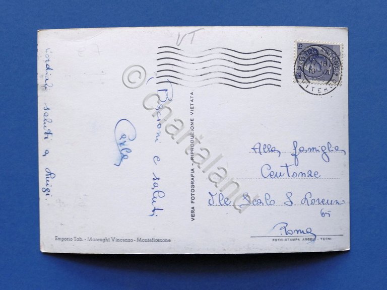 Cartolina Montefiascon - Varie vedute - 1958 | Immagine Gallery 4