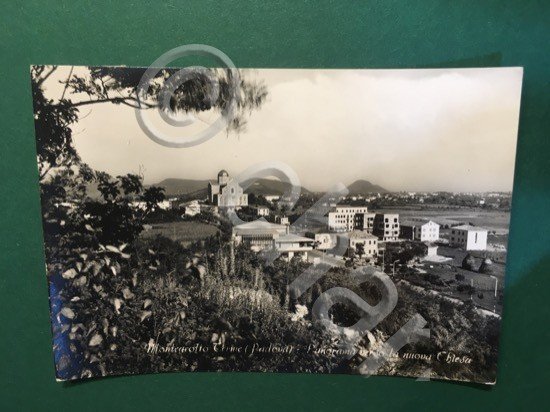 Cartolina Montegrotto Terme - Panorama Verso La Nuova Chiesa - …