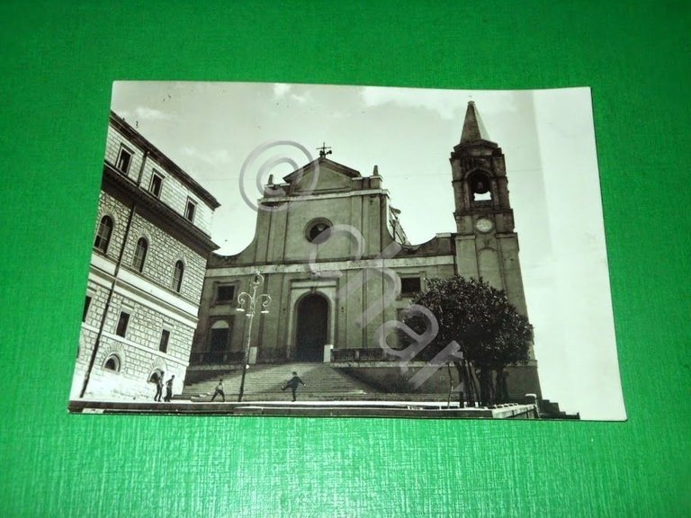 Cartolina Montemaggiore Belsito ( Palermo ) - La Chiesa 1940 …