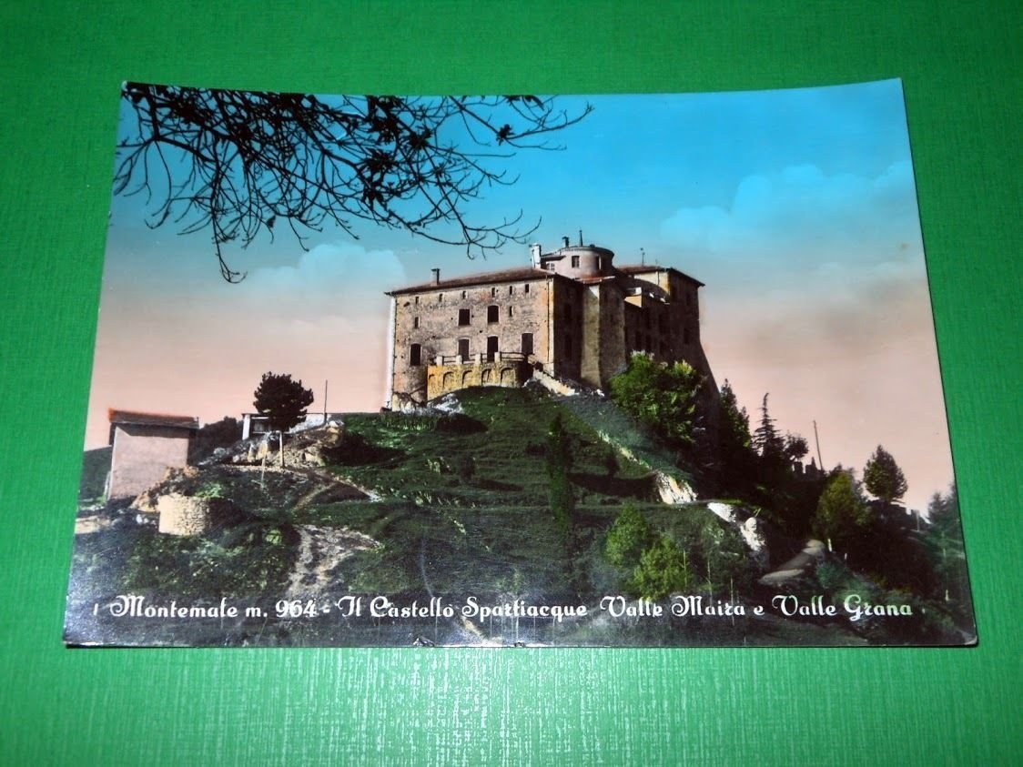Cartolina Montemate - Il Castello Spartiacque - Valle Maira e …