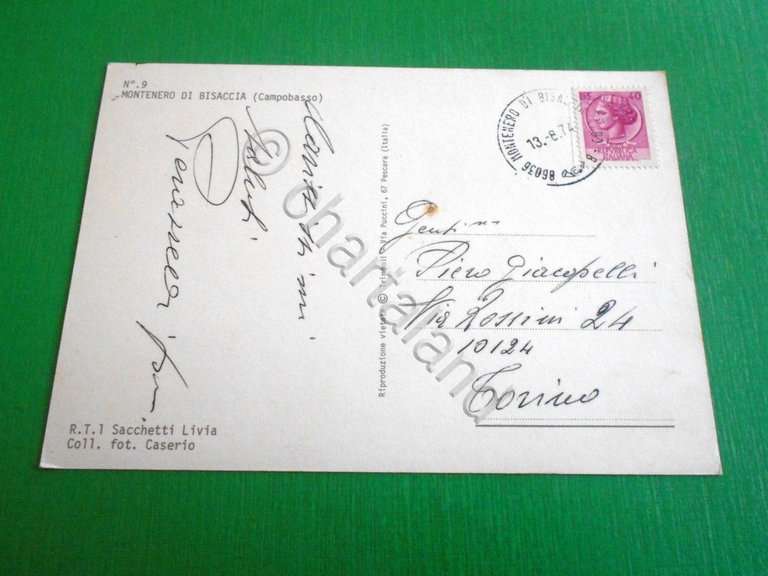 Cartolina Montenero di Bisaccia ( Campobasso ) - Vedute diverse …