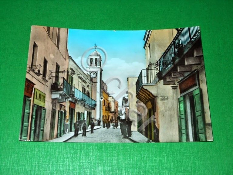 Cartolina Montescaglioso ( Matera ) - Corso della Repubblica 1970