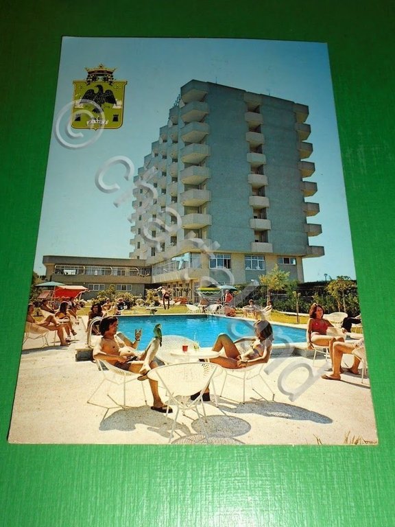 Cartolina Montesilvano Lido ( Pescara ) - Grand Hotel Adriatico …