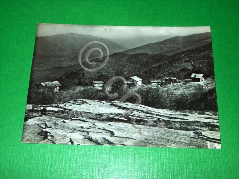 Cartolina Montoso Bagnolo ( Cuneo ) - Borgo Geuna 1962