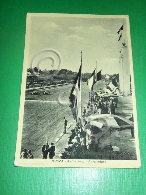 Cartolina Monza - Autodromo - Particolare 1952.