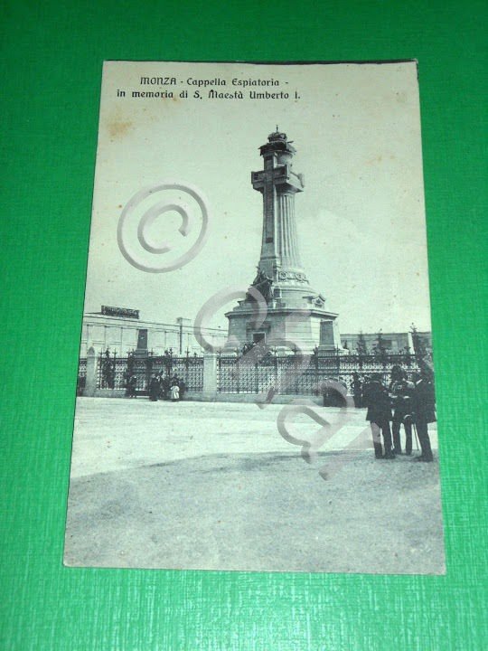 Cartolina Monza - Cappella Espiatoria in memoria di Umberto I … | Immagine Gallery 2