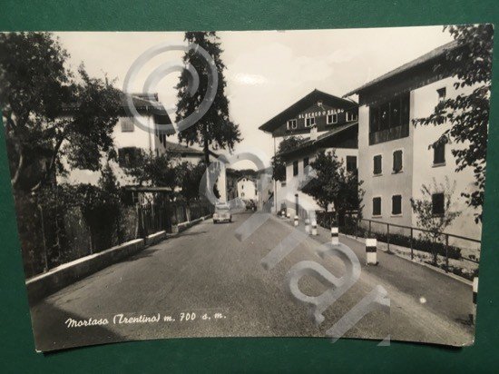 Cartolina Morataso - Trentino m.700 s.m. - 1959