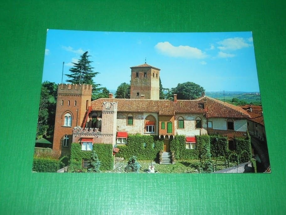Cartolina Moriondo Torinese - Il Castello 1965 ca.