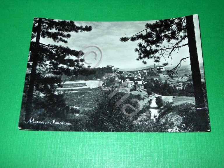 Cartolina Mornese ( Alessandria ) - Panorama 1955