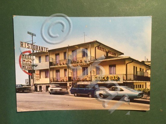 Cartolina Motel Milano - Via Somma Donato - Genova - …