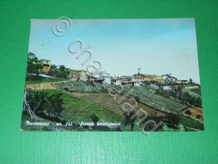 Cartolina Murazzano ( Cuneo ) - Scorcio panoramico 1965