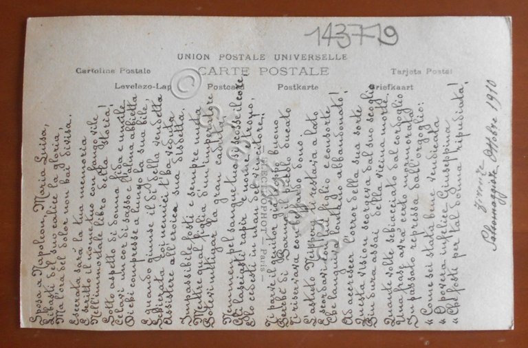 Cartolina Musée Versailles - L' Impératrice Marie Louise - 1910 | Immagine Gallery 2