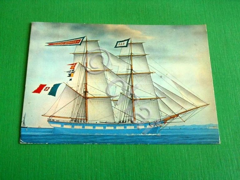 Cartolina Museo Marinaro di Camogli - Dittatore Garibaldi Quadro di …