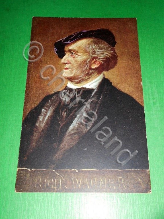 Cartolina Musica - Ritratto del Compositore Richard Wagner 1930 ca …