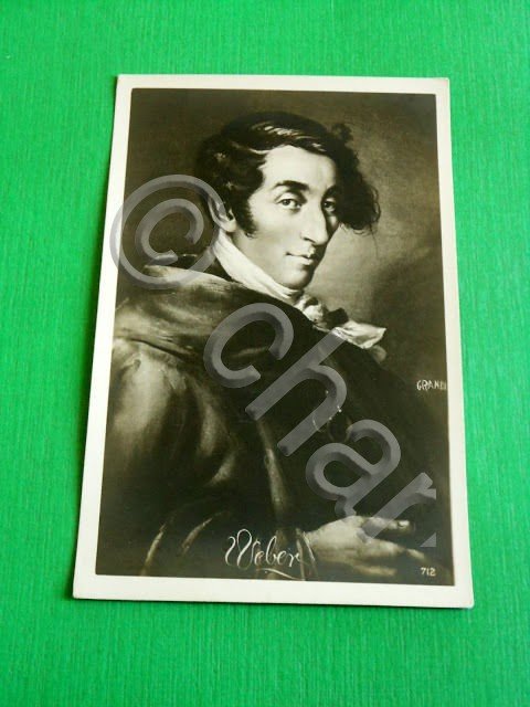 Cartolina Musica Ritratto di Carl Maria von Weber ( 1786 …