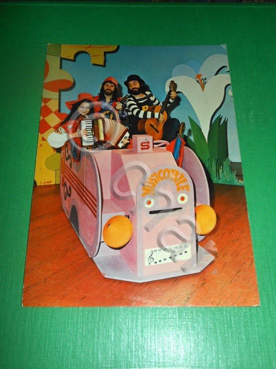 Cartolina Musica TSI / PUZZLE - Prunella, Baracco e Falasolfa …