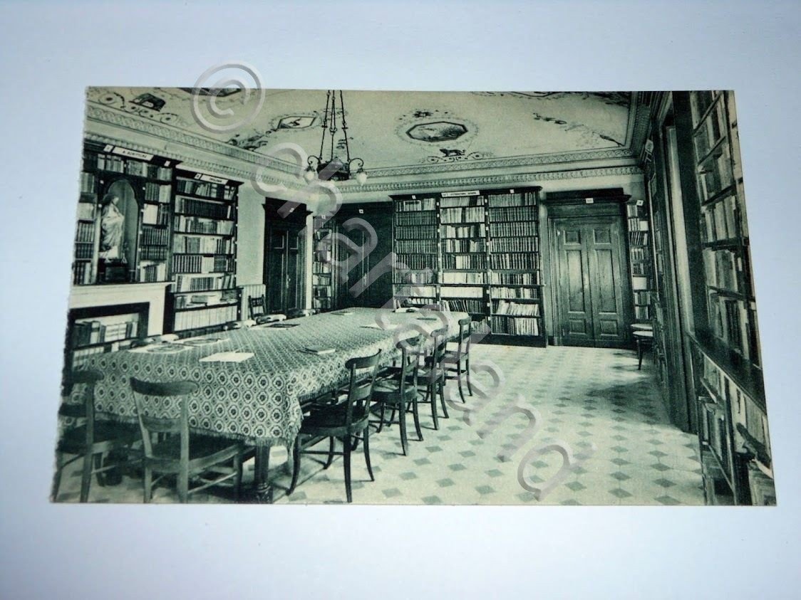 Cartolina Muzzano Biellese - Scuola Apostolica - Biblioteca Professori 1930 …