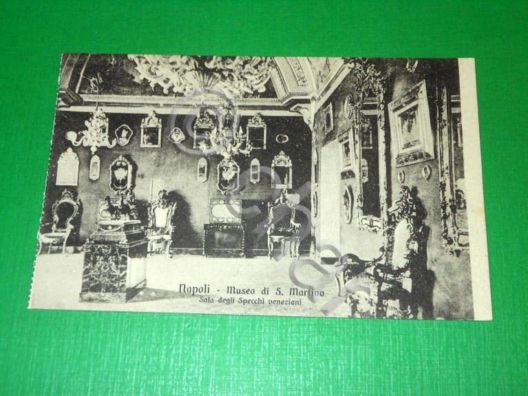 Cartolina Napoli - Museo di S. Martino - Sala degli …