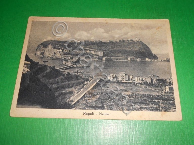Cartolina Napoli - Nisida 1940 ca