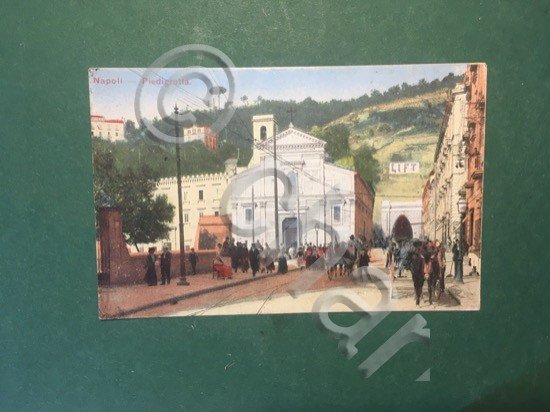 Cartolina Napoli - Piedigrotta - 1924 | Immagine Gallery 3
