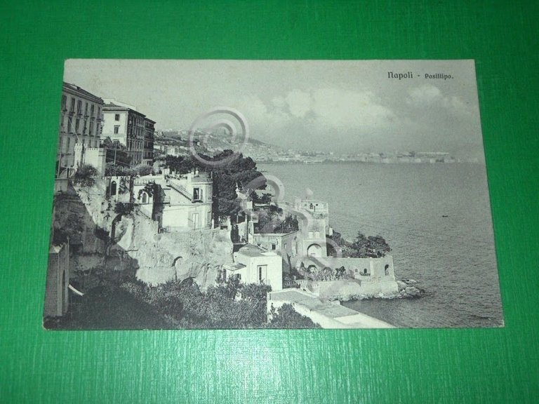 Cartolina Napoli - Posillipo 1919 ca