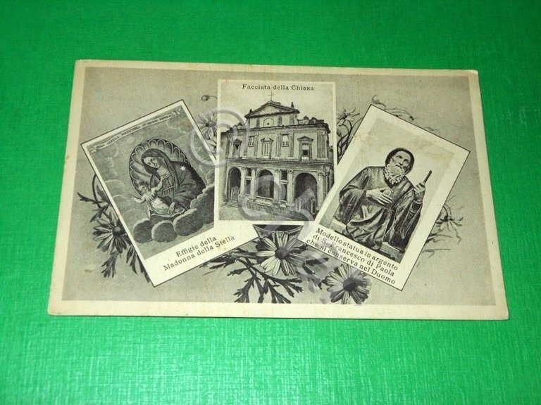 Cartolina Napoli - Ricordo della Chiesa della Stella 1940 ca.