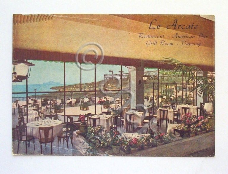 Cartolina Napoli - Ristorante Le Arcate 1970 ca.