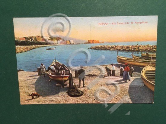 Cartolina Napoli - Via Caracciolo Da Mergellina - 1970 ca.