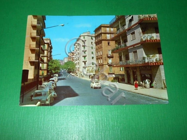 Cartolina Napoli - Via Gemito 1968 | Immagine Gallery 2