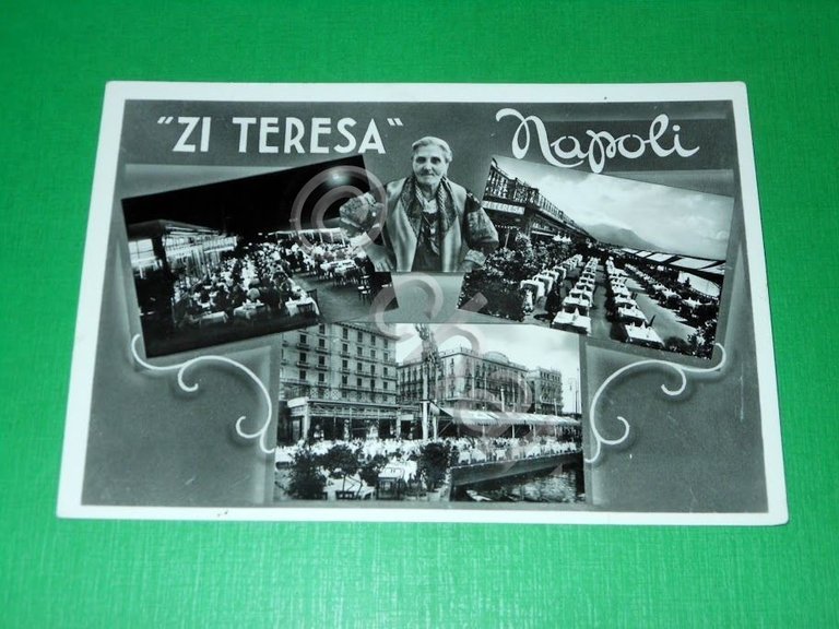 Cartolina Napoli ( S. Lucia ) - Ristorante Zi Teresa …