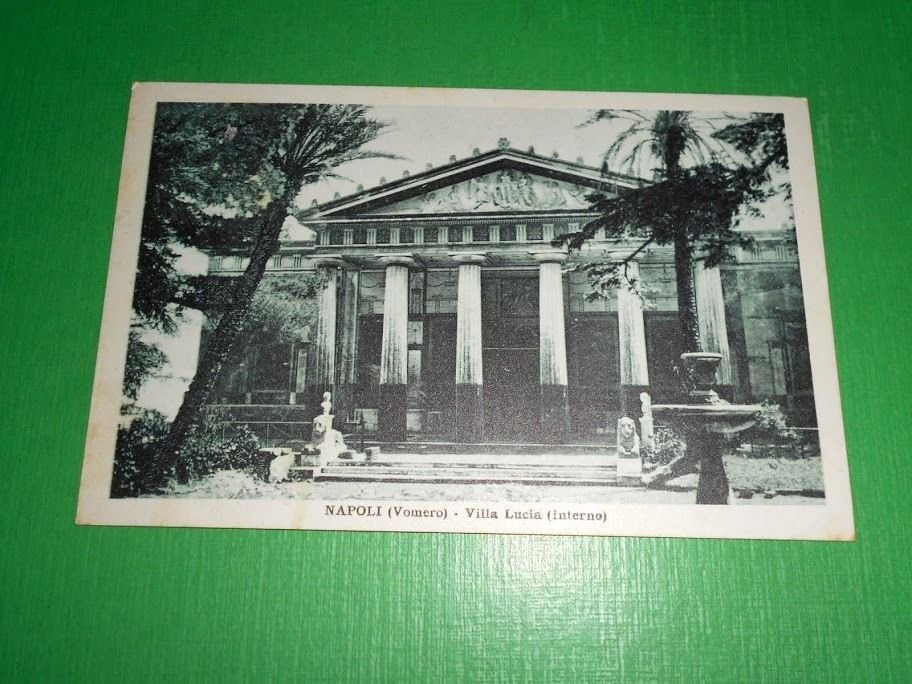Cartolina Napoli ( Vomero ) - Villa Lucia ( interno …