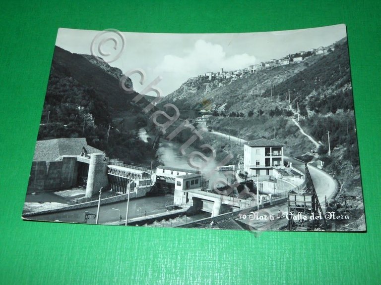 Cartolina Narni - Valle del Nera 1957