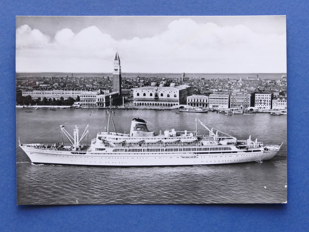 Cartolina Navi - Adriatica Società di Navigazione - Nave Ausonia …
