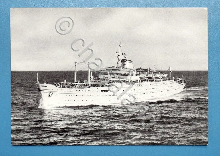 Cartolina Navi - Lloyd Triestino - M/n Europa - 1955 …
