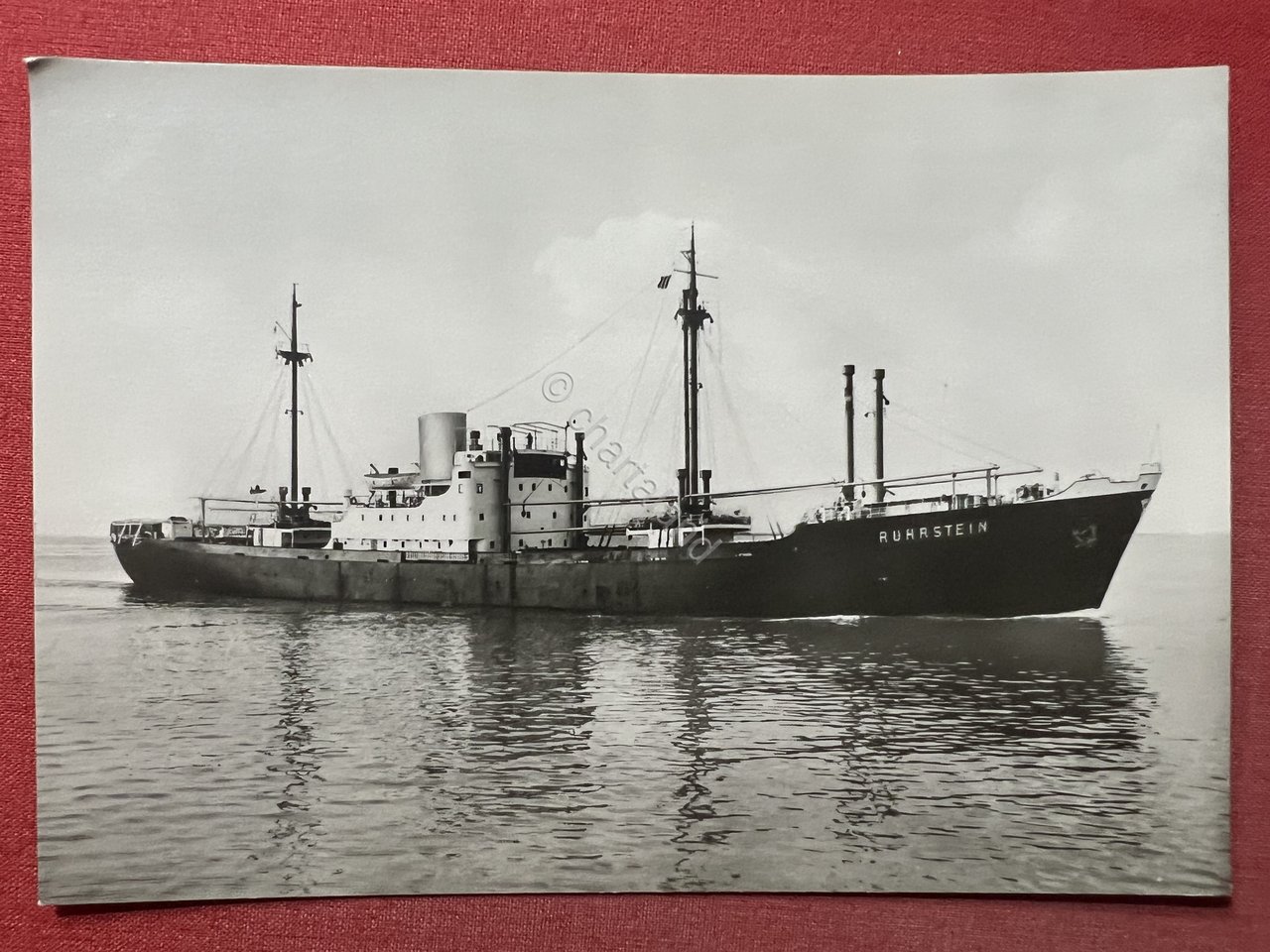 Cartolina Navi - Norddeutscher Lloyd Bremen MS Rheistein 2697 BRT …