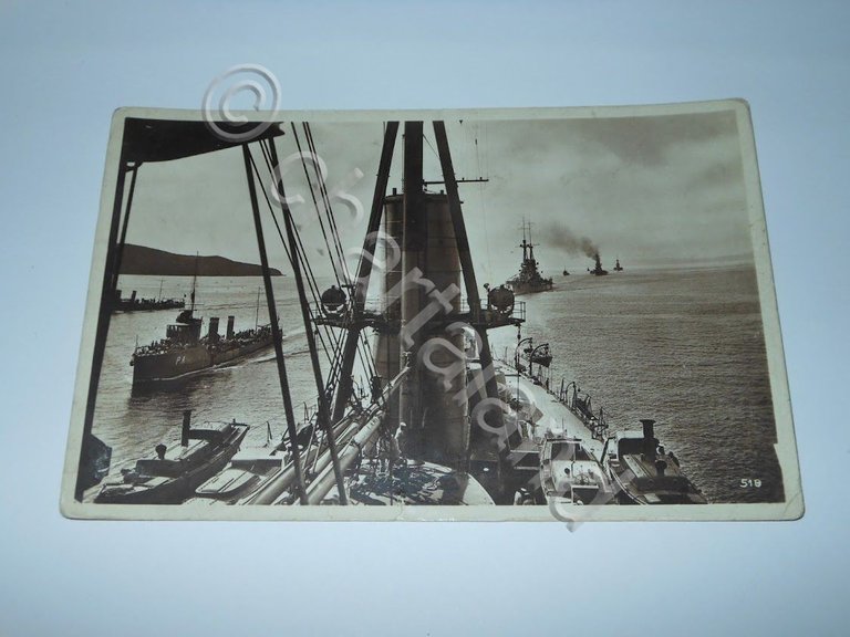 Cartolina Navi d' Italia - Grandi Navi in linea di …