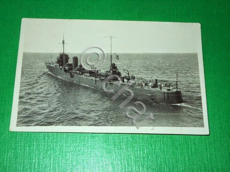 Cartolina Navi Marina - Esploratore Cacciatorpediniere LEONE 1925 ca.