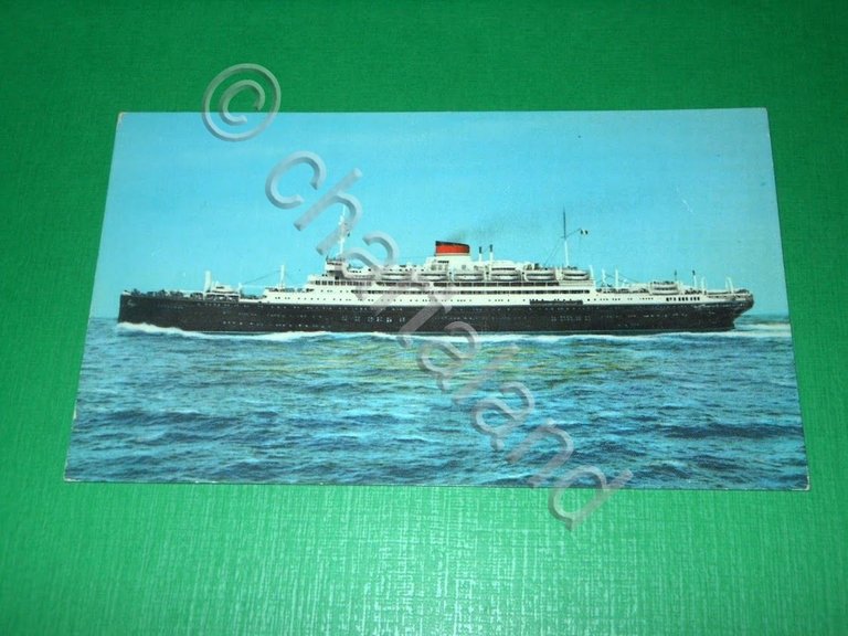 Cartolina Navigazione Italia - M/N Vulcania ( M/N Saturnia ) … | Immagine Gallery 2