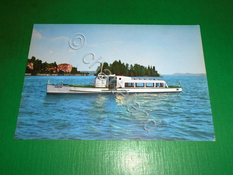 Cartolina Navigazione Lago Maggiore - Isola S. Giovanni - Motoscafo … | Immagine Gallery 2