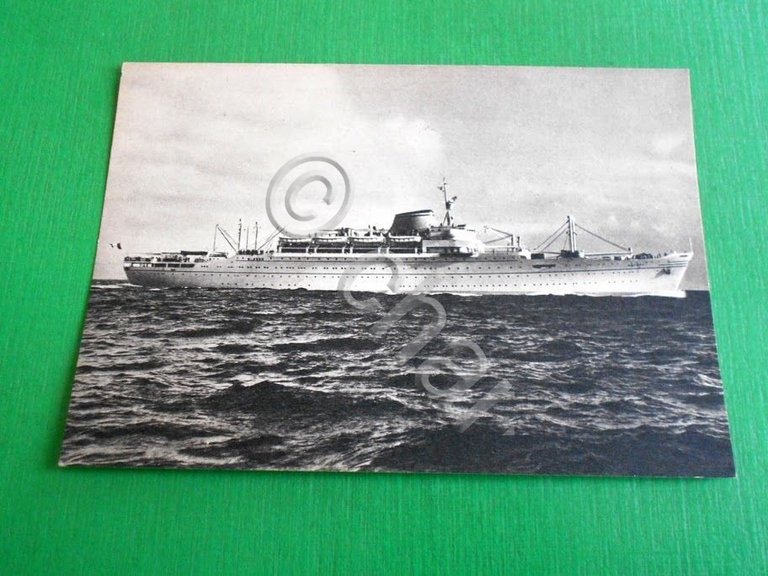 Cartolina Navigazione LLoyd Triestino ( Trieste ) - M/S Europa … | Immagine Gallery 2