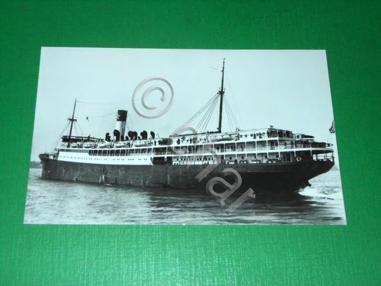 Cartolina Navigazione Morgan Lines - Ss. Dixie 1960 ca