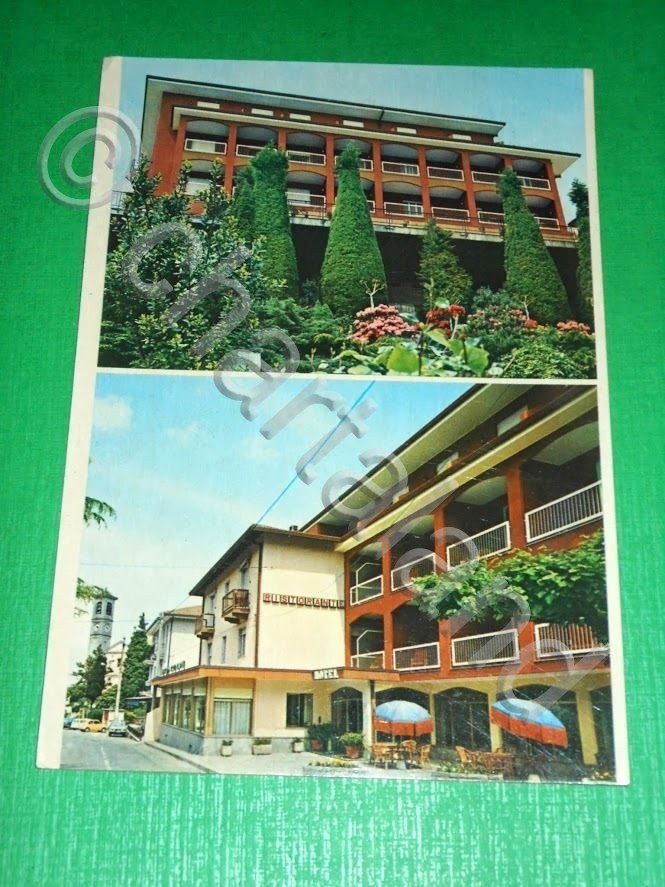 Cartolina Nebbiuno - Hotel Ristorante Tre Laghi 1968.