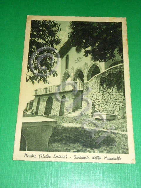 Cartolina Nembra ( Bergamo, Valle Seriana ) - Santuario dello …