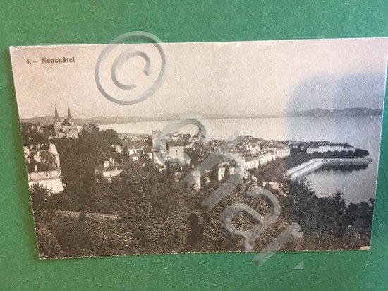 Cartolina NeuChatel - 1920 ca.
