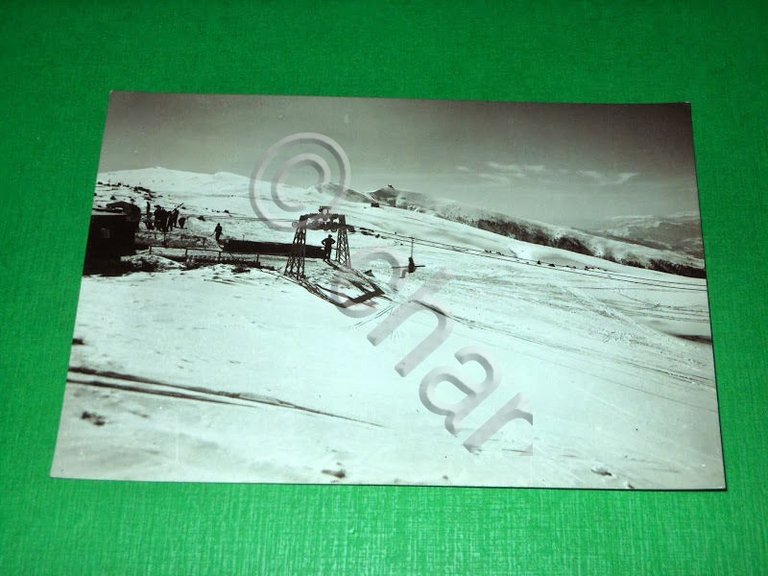 Cartolina Nevegal ( Belluno ) - Arrivo della seggiovia Nevegal …