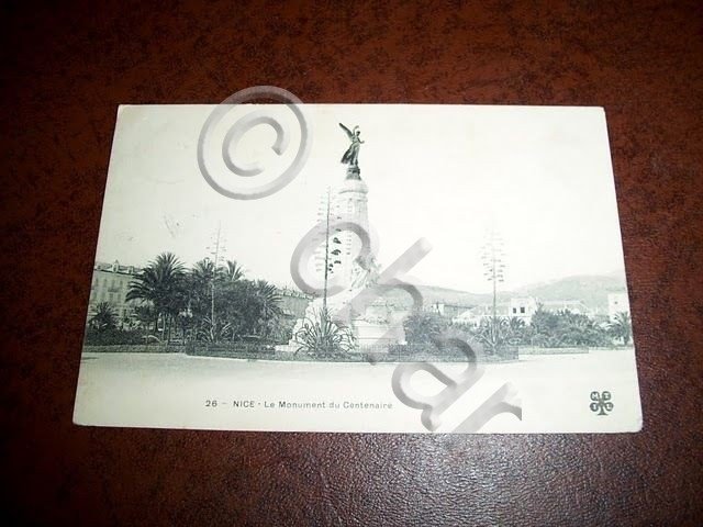 Cartolina Nice - Le Monument du Centenaire 1904 | Immagine Gallery 2