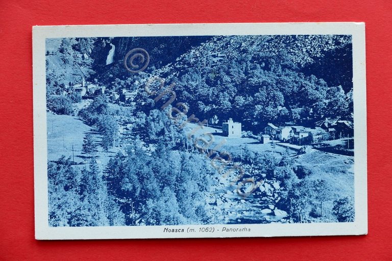 Cartolina Noasca - Panorama - 1925 ca.