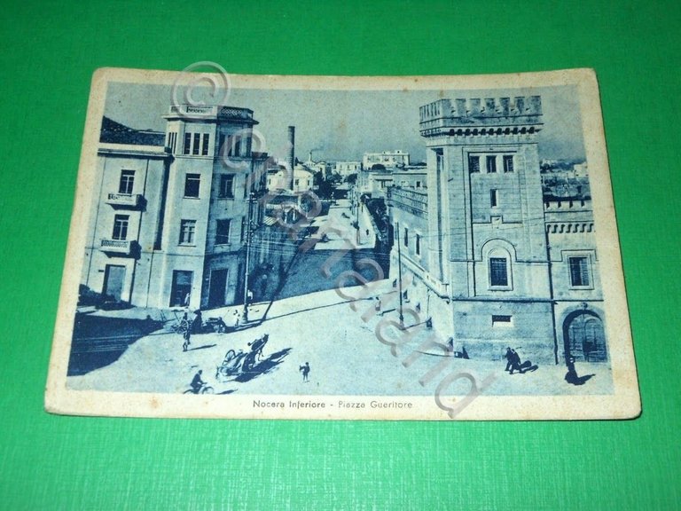 Cartolina Nocera Inferiore - Piazza Gueritore 1949