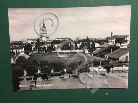 Cartolina Novara - Campo Sportivo - 1961
